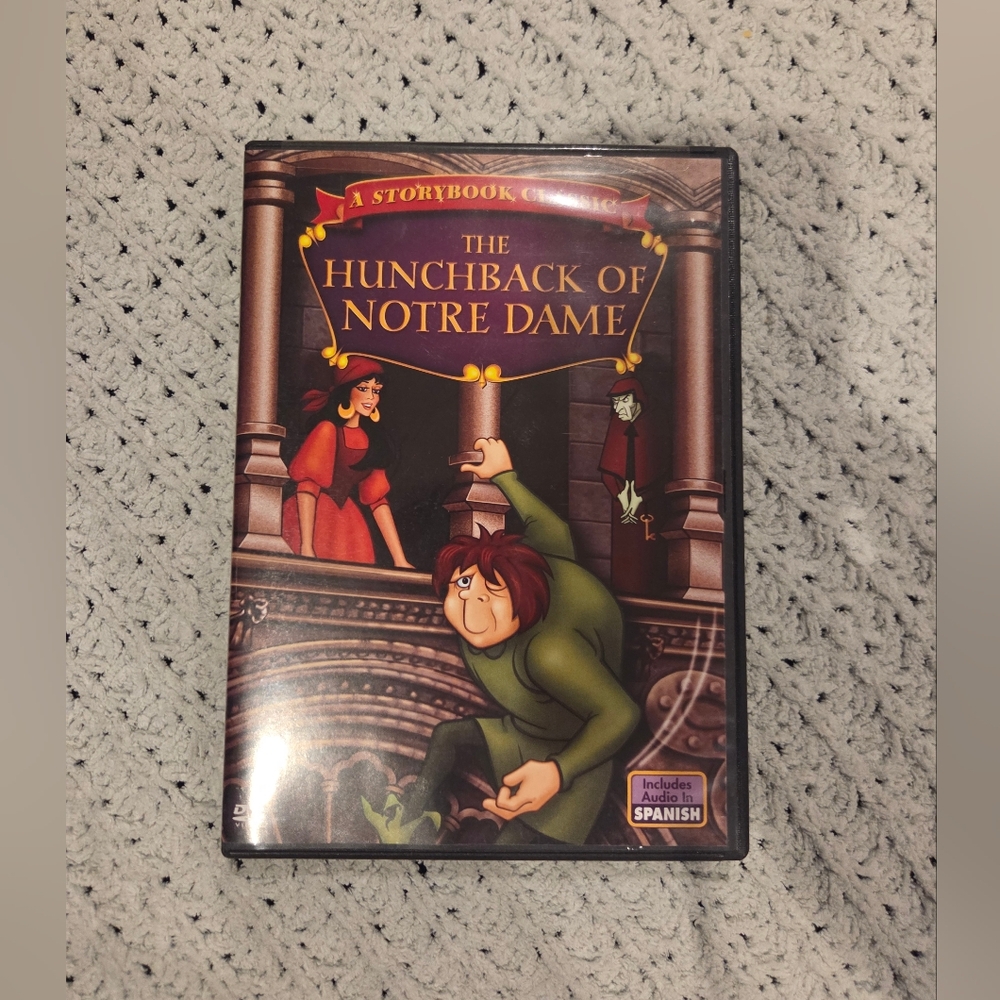 🌸 8/$25 DVDs | NWOT The Hunchback of Notre Dame Storybook DVD (Not Disney)